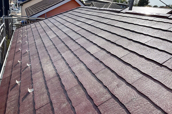 屋根塗装ビフォー